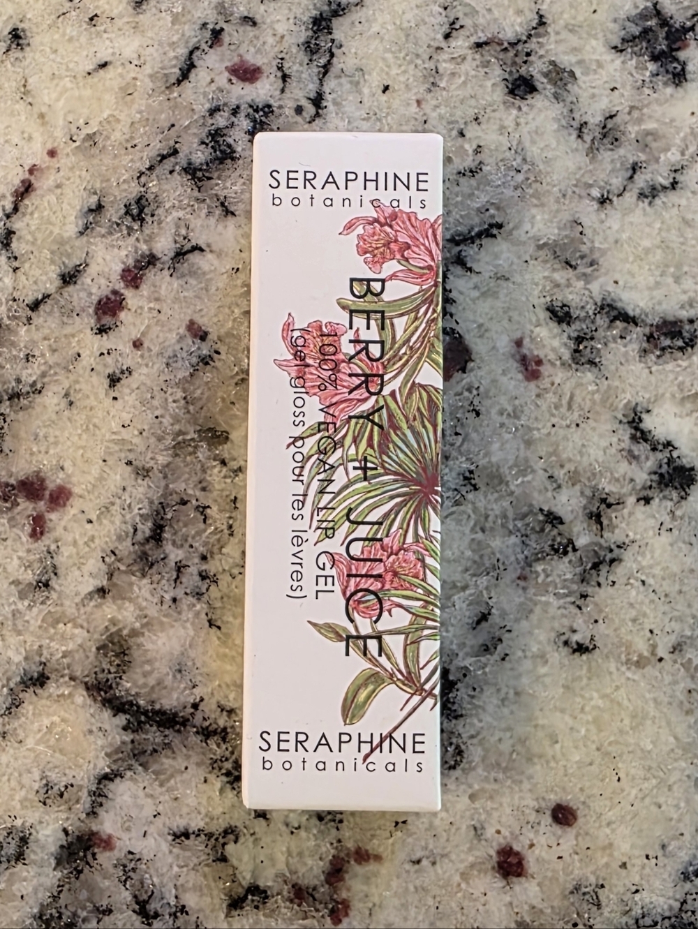 Seraphine Botanicals Berry Tonic Lip Gloss - Pink